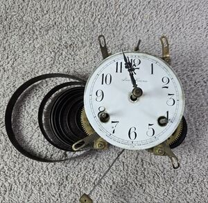 Vintage New Haven Clock Compang Wall Clock Part